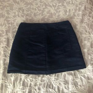 Navy blue skirt